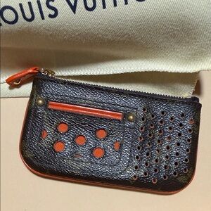 Louis Vuitton Perforated Key Cles